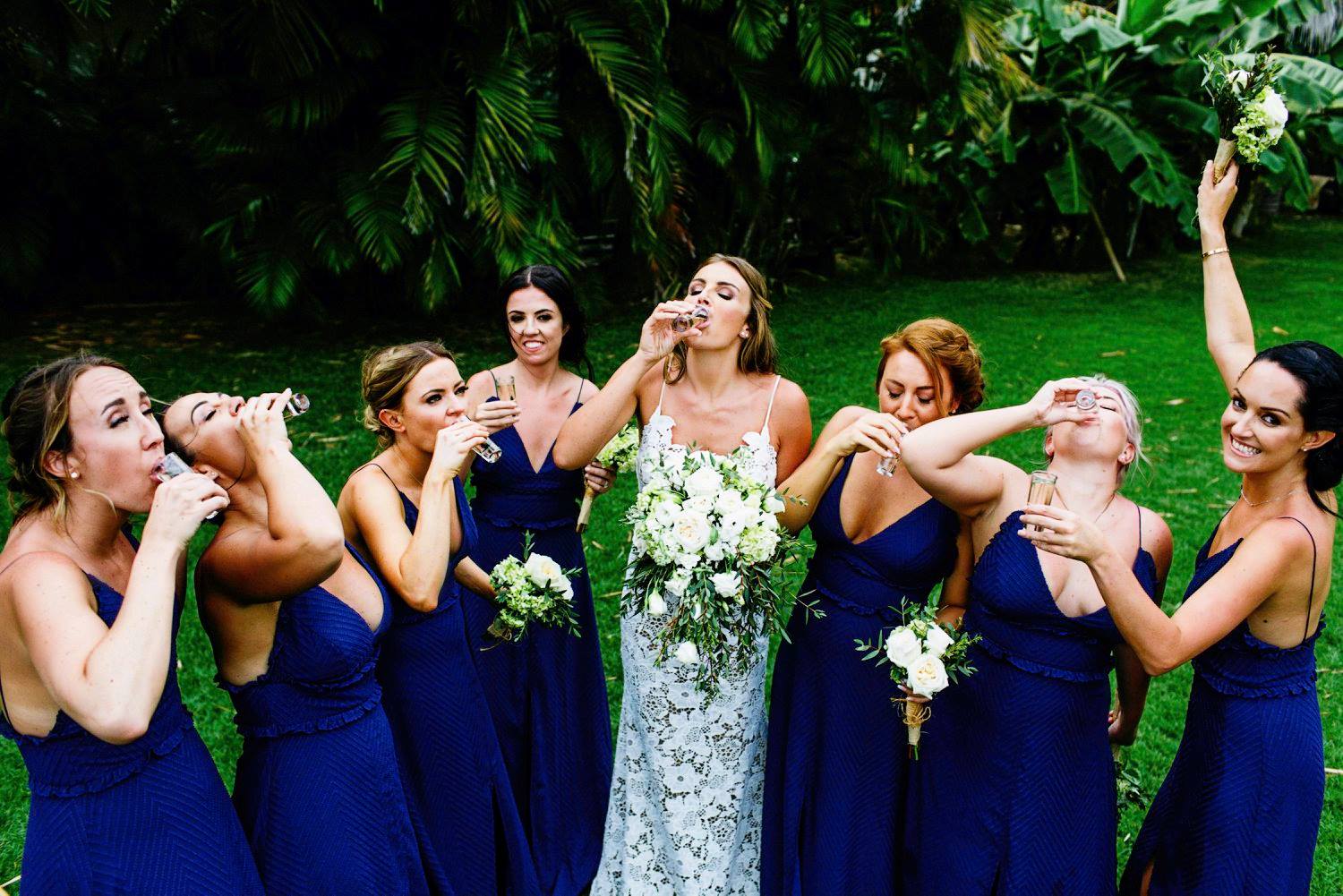 Bride happy Martoca Wedding venue Punta Mita Bucerias Mexico weddings 